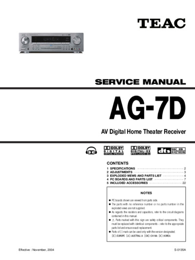 Teac AG-7-D