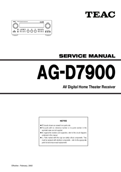 Teac AGD-7900