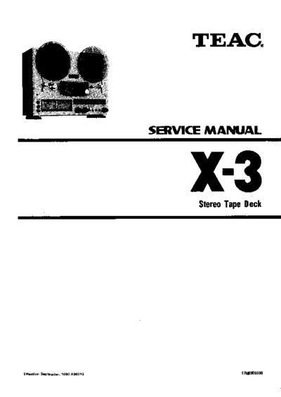 Teac X-3