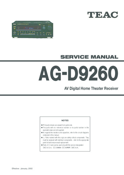 Teac AGD-9260