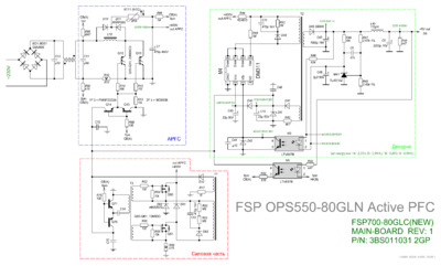 FSP OPS550-80GLN