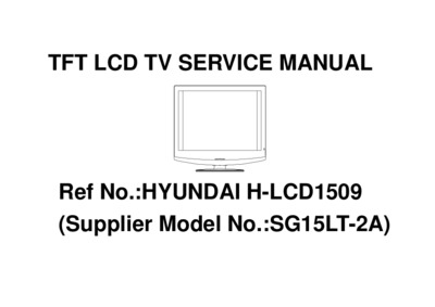 Hyundai H-LCD1509 Chassis CV075GS_V2