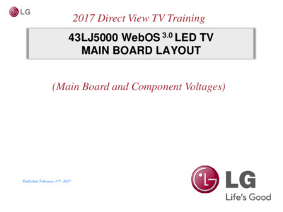 LG Interconnect LED 43LJ5000