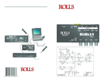 ROLLS MX56c Schematic