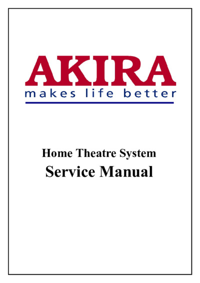 Akira HTS-393-001 audio