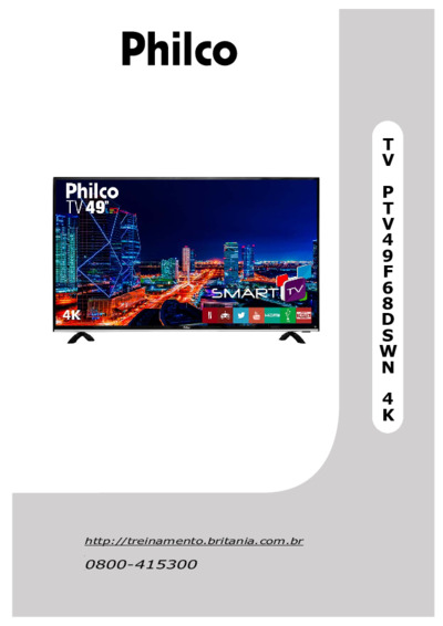 Philco PTV49F68DSWN 4K LED
