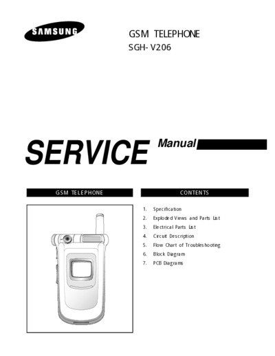Samsung SGH-V206