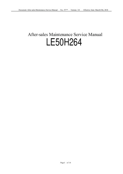 AOC LE50H264