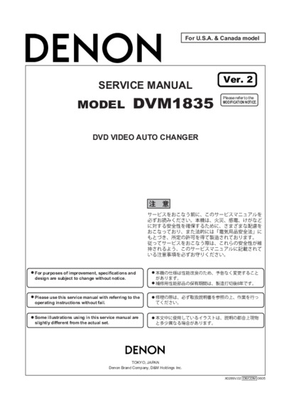 DENON DVM1835E3