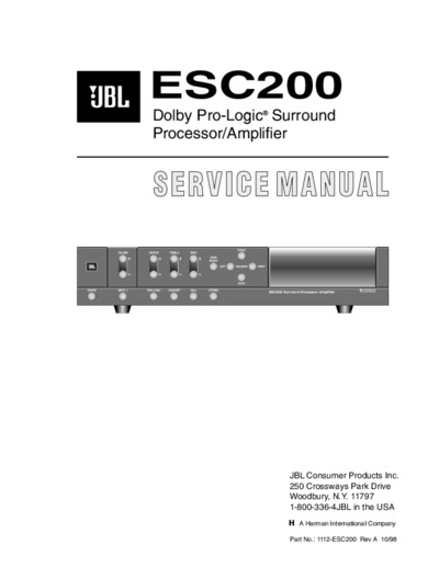 JBL ESC200