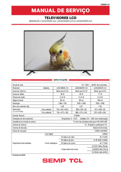 TCL L32S3900S