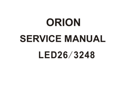 Orion LED2648, LED3248