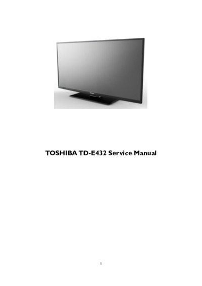 Toshiba TD-E432