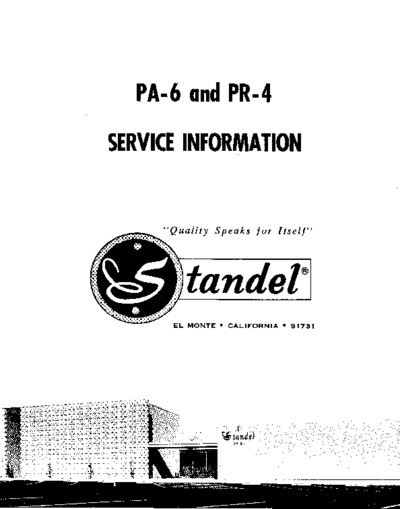 Standel PA-6, PR-4