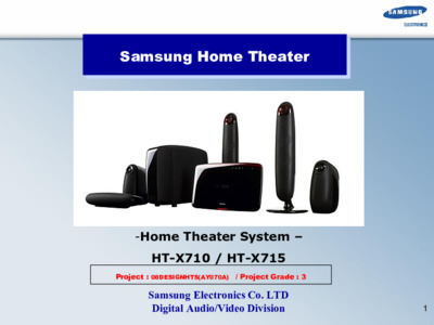Samsung HT-X710 HT-X715