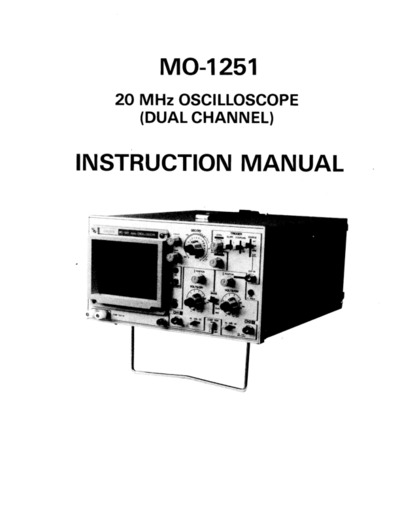 Meguro Elenco MO-1251 Oscilloscope