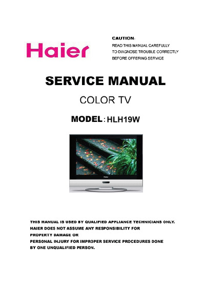 Haier HLH19W DC0T20E0100