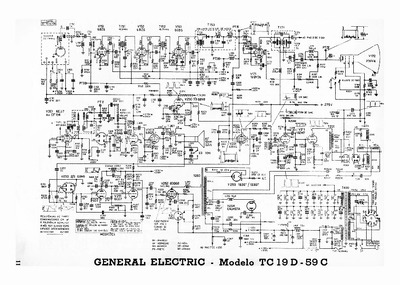 GENERAL ELECTRIC TC19D-59C