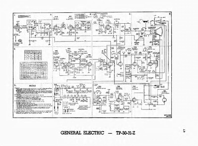GENERAL ELECTRIC TP-30-31-Z