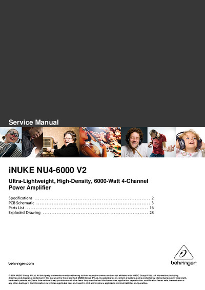 Behringer iNUKE NU4-6000 V2