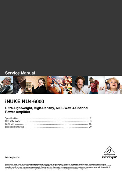 Behringer iNUKE NU-6000