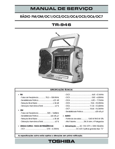 Toshiba TR-946