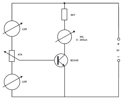 light meter circuit