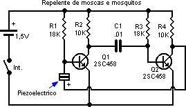 repelente eletrónico mosquitos