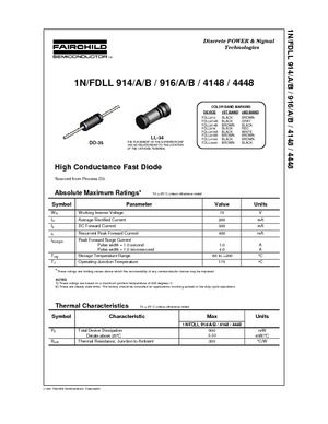  High Conductance Fast Diode
